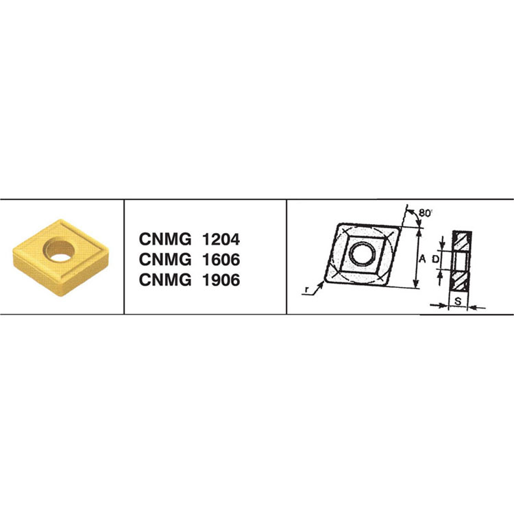 WOLFRAMCARB WR-CNMG-1204 Elmas Uç